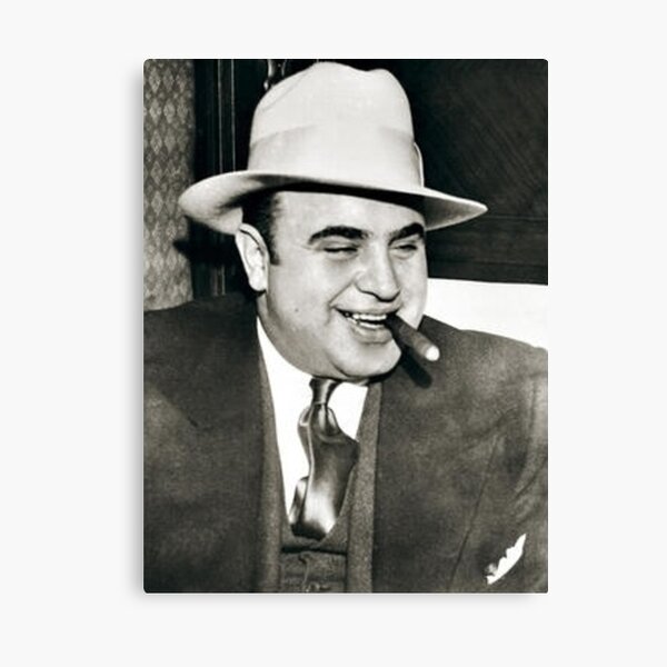 Item preview, Al capone smoking cigar designed and sold by Dripkomplex.