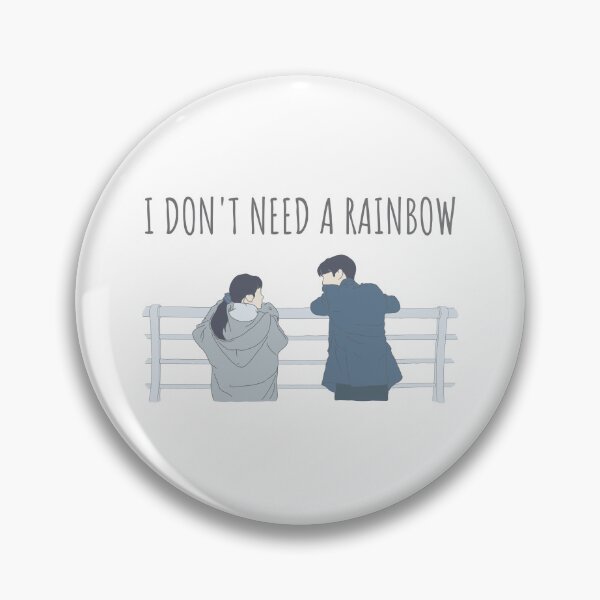 Item preview, Kdrama | Twenty Five Twenty One | I Don't Need A Rainbow | designed and sold by KDramaHyeong.