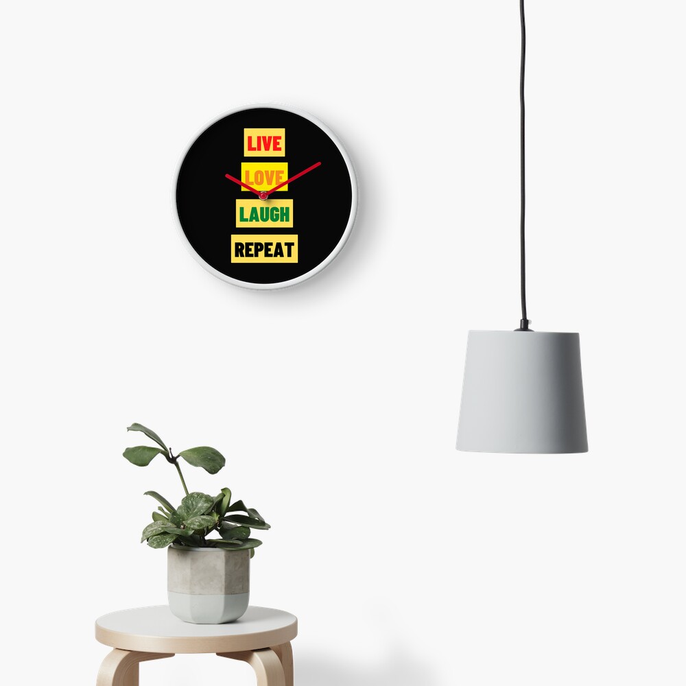 Item preview, Clock designed and sold by 2Knowjude.