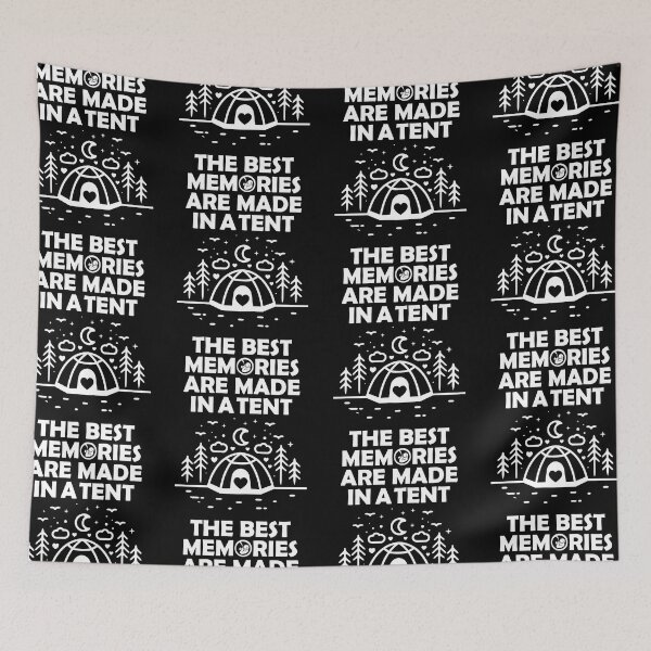 Item preview, Best Memories Are Made In A Tent Pregnancy Announcement designed and sold by GravitiTees.