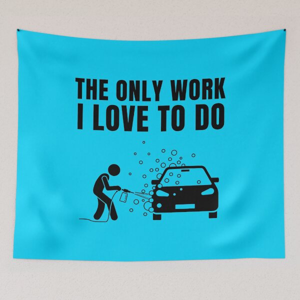 Item preview, The Only work I love to do designed and sold by MOTOSHIFT.