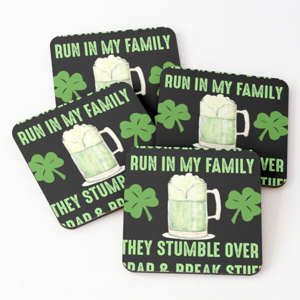 Item preview, Alcoholics Don&x27;t Run In My Family - St. Patrick&x27;s Day Essential . designed and sold by cradydbherol.