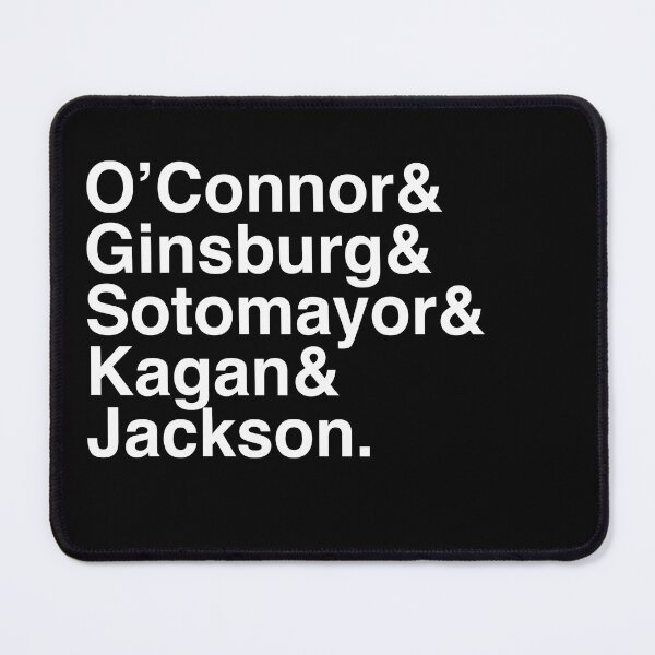 Item preview, Badass Female Justices (white letters) designed and sold by plannie.