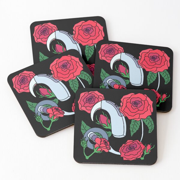 Item preview, Auditory Implant With Roses designed and sold by BundaBear.