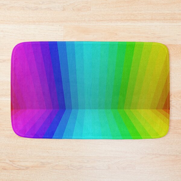 Item preview, Bright Rainbow Coloured Stripes Box Perspective designed and sold by James-Cole.