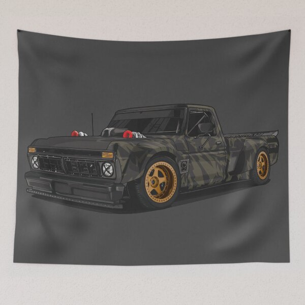 Item preview, Truck Speed Gymkhana TEN 1977 Negro Amarillo designed and sold by carvect-id.