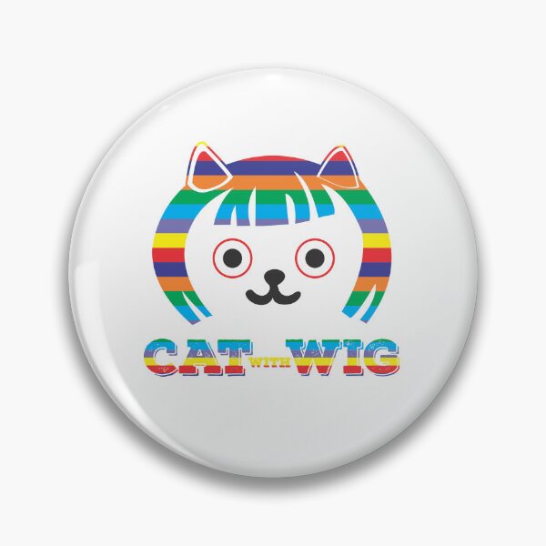 Item preview, Cat with Wig designed and sold by 1000artclothing.