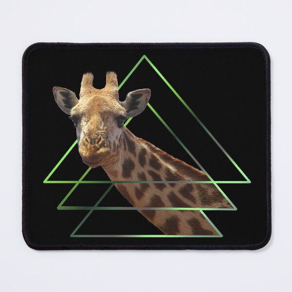 Item preview, Giraffe with geometric design - Kenya / Africa designed and sold by TShirtsundMehr.