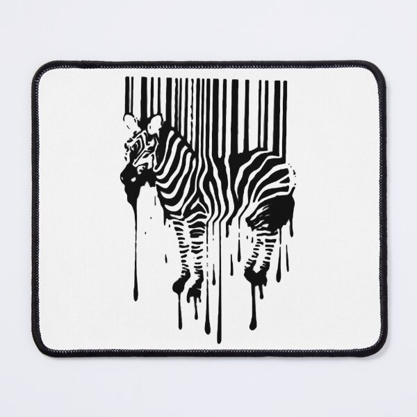 Item preview, Banksy Street Art Zebra Bar Code Graffiti Graff designed and sold by DilysMarca.