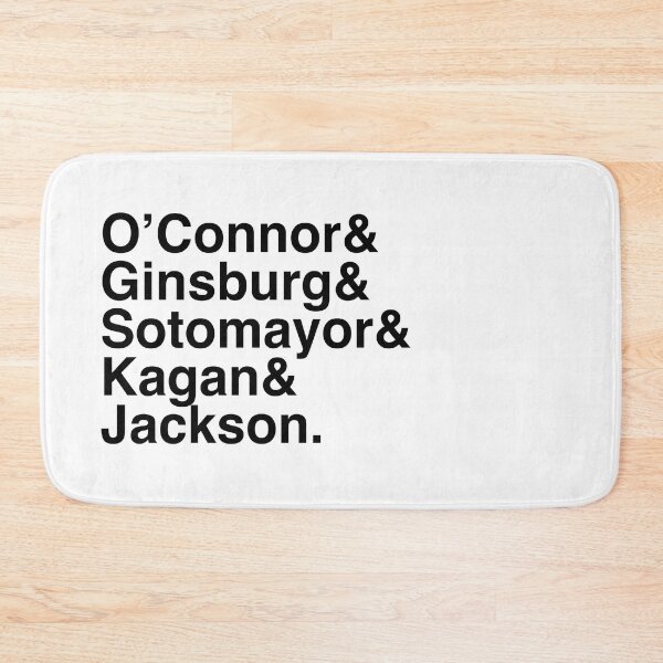 Item preview, Badass Female Justices (black letters) designed and sold by plannie.