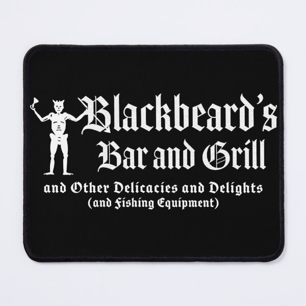 Item preview, Blackbeard's Bar and Grill designed and sold by loki-doki-choki.