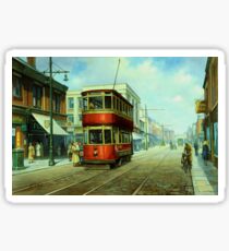 Stockport tram. Sticker