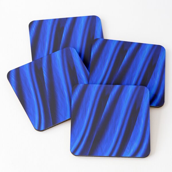 Item preview, Pleated Blue Leaves designed and sold by fatenanwar.