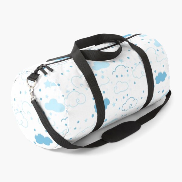 Item preview, Clouds + Stars Blue Pattern designed and sold by ZestyFruit.