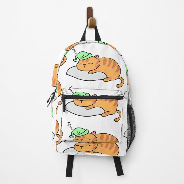 Item preview, Sleeping Orange Cat -(white ver.)- designed and sold by LightCraffty.