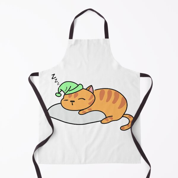 Item preview, Sleeping Orange Cat -(white ver.)- designed and sold by LightCraffty.