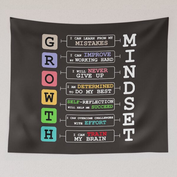 Item preview, Growth Mindset Teacher for Christmas designed and sold by DilysMarca.