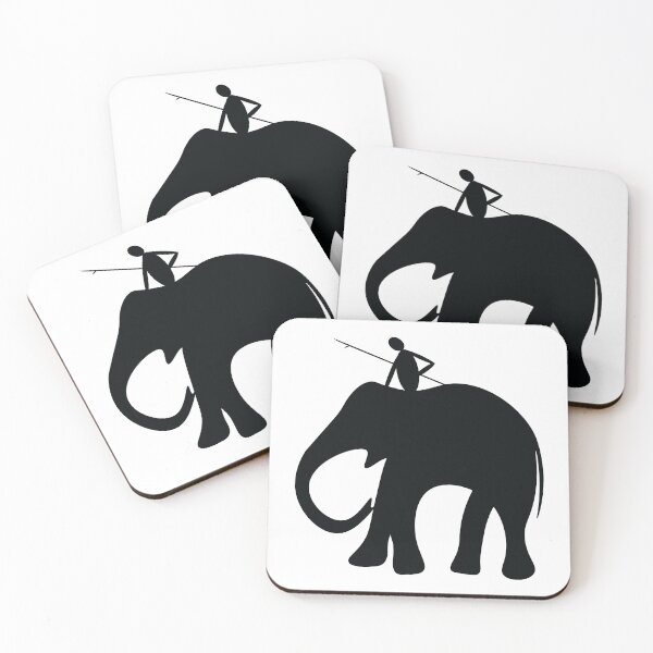 Item preview, Man on the Elephant - elephant designed and sold by PraArts2002.