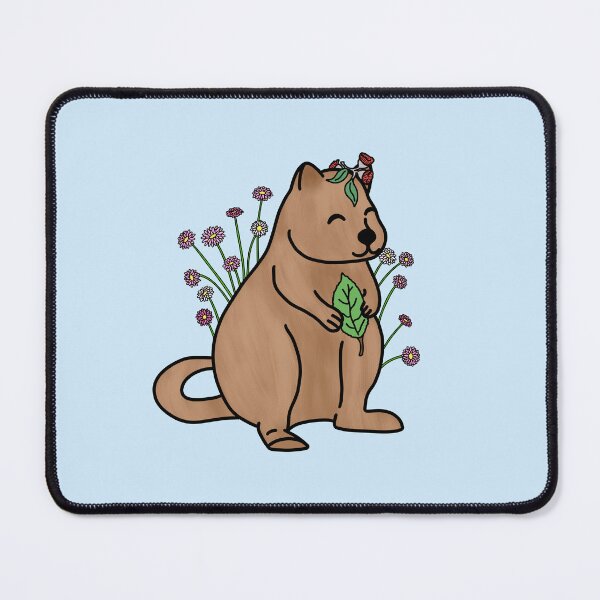 Item preview, Quokka With Flowers designed and sold by BundaBear.