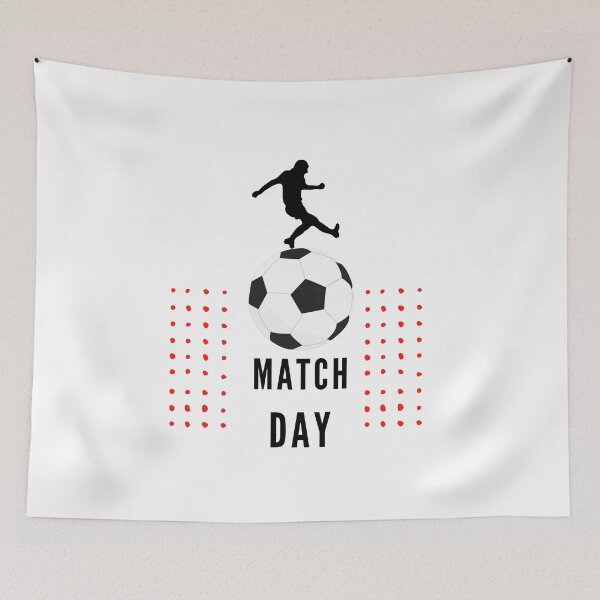 Item preview, soccer game match day illustration design  designed and sold by Kavi Designs.