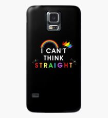 Gay - ' I can't think straight' Case/Skin for Samsung Galaxy