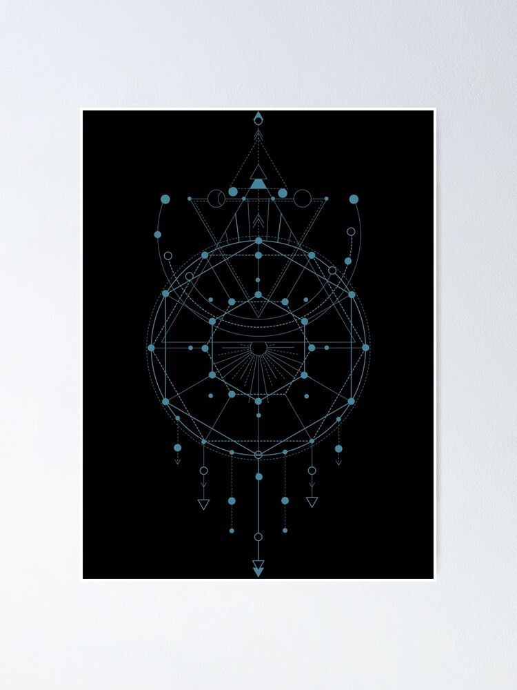 Sacred Geometry T-Shirt, Magic Cube Totem Sacred Geometry T-Shirt, Magic Cube Totem