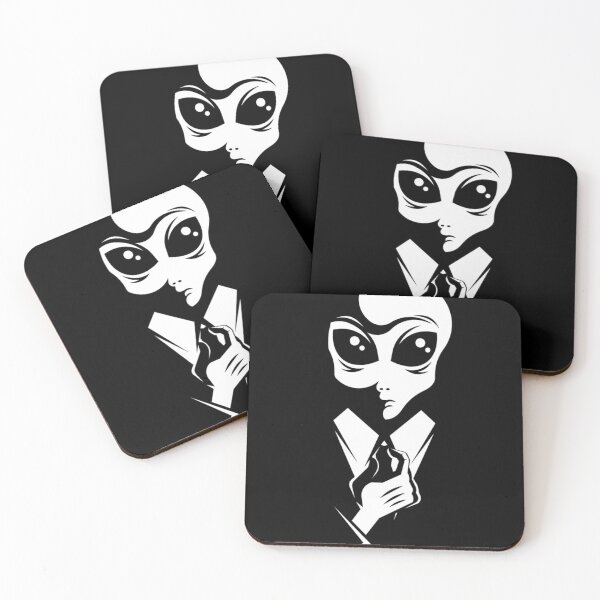Item preview, Alien Fixing His Tie (Black & White) Classic . designed and sold by cradydbherol.