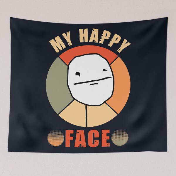 Item preview, Vintage poker face designed and sold by SidTastic .