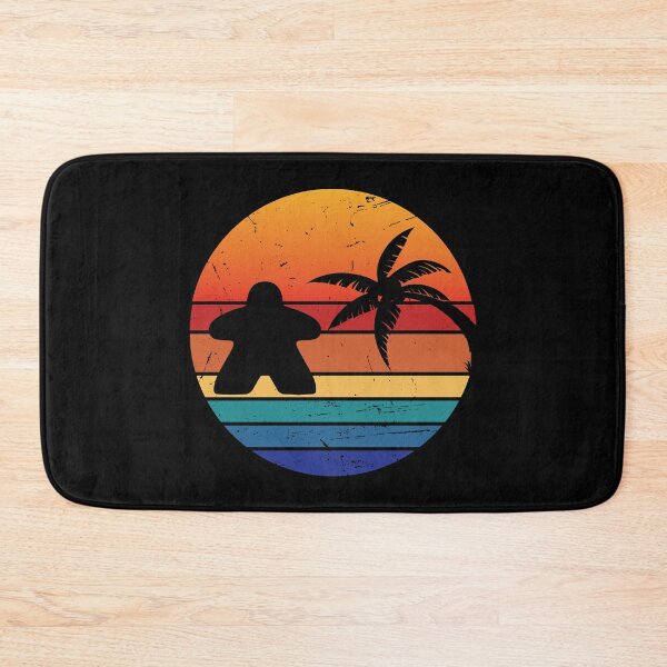 Item preview, Warm Sunset Meeple designed and sold by geekyT.