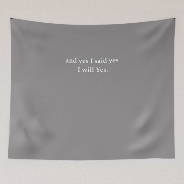Item preview, James Joyce Ulysses Last Line  Essential T-Shirt designed and sold by TimGrote.