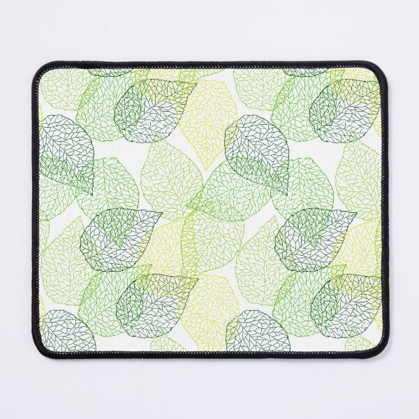 Item preview, Green Leafs Abstract Pattern designed and sold by ZestyFruit.