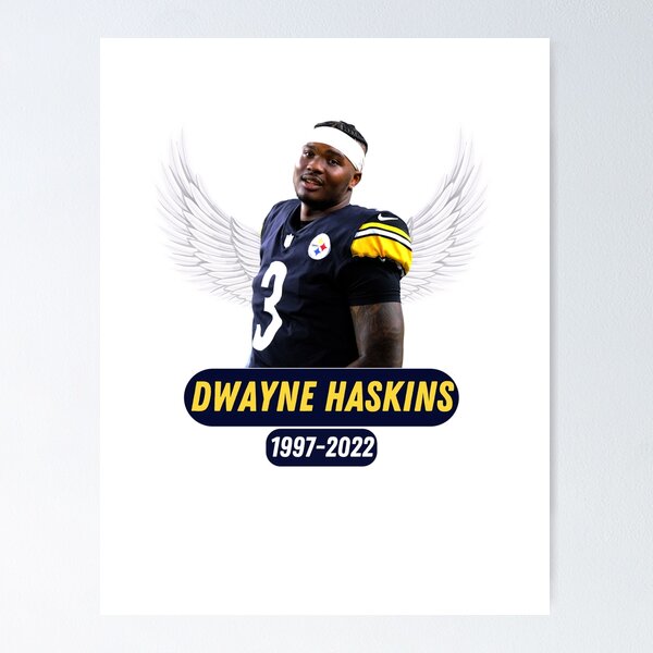 Football Dwayne Haskins Jersey Steelers Dwayne Haskins RIP