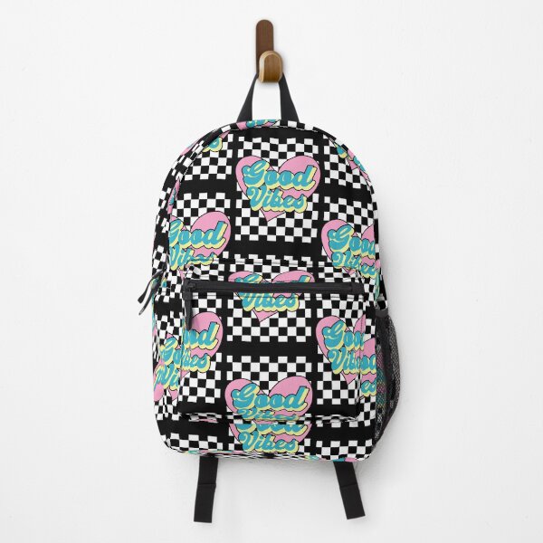Item preview, Good Vibes Retro 90s Checkered Box Pattern Heart designed and sold by Annisa Yuwanda.