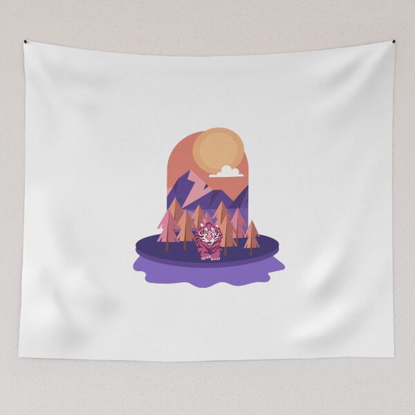 Item preview, Tiger in the Himalayas designed and sold by Lokoz.