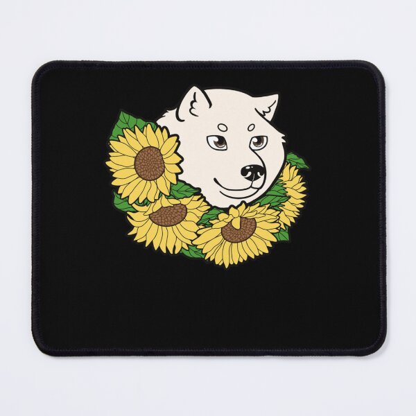 Item preview, White Hokkaido Face and Himawari Sunflowers - Peace for Ukraine Classic designed and sold by TaraAlpaidis.