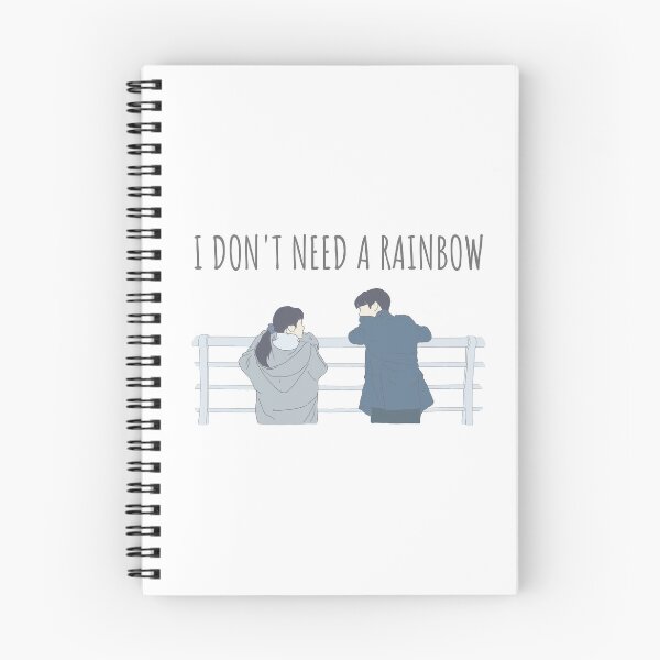 Item preview, Kdrama | Twenty Five Twenty One | I Don't Need A Rainbow | designed and sold by KDramaHyeong.