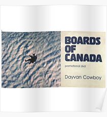 BOARDS OF CANADA DAVYAN COWBOY Poster