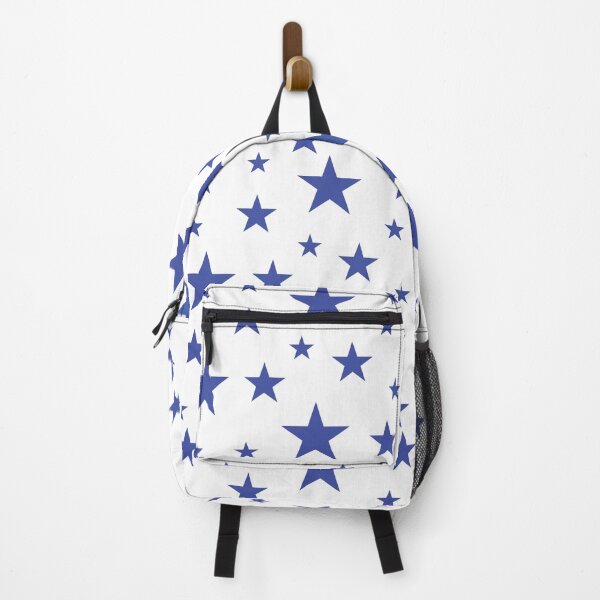 Item preview, Blue Stars on White Background designed and sold by burbankdesigns.