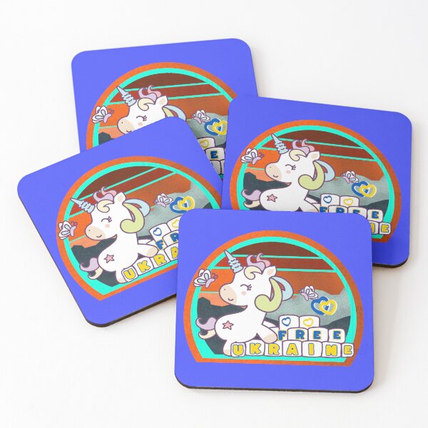 Item preview, Liberation Ukraine free Ukraine unicorn designed and sold by vibeno1.