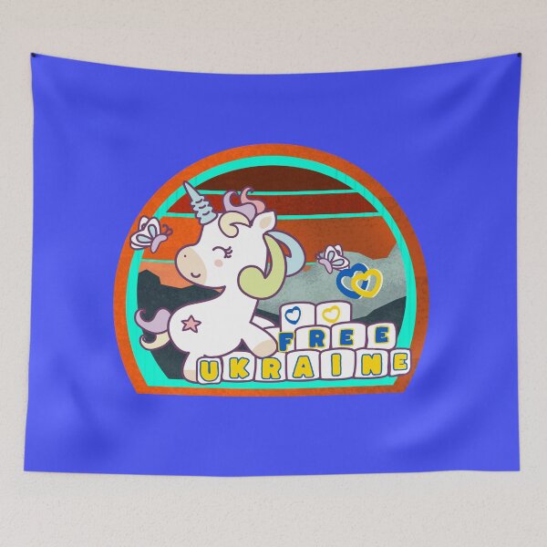 Item preview, Liberation Ukraine free Ukraine unicorn designed and sold by vibeno1.