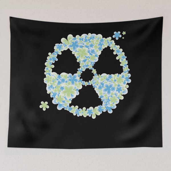 Item preview, Radioactive Wreath - Blue and Green Classic designed and sold by NoudHussain.