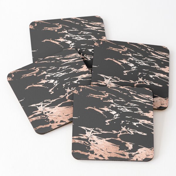 Item preview, Black and Rose Gold Marble Design designed and sold by DesignsbyACl.
