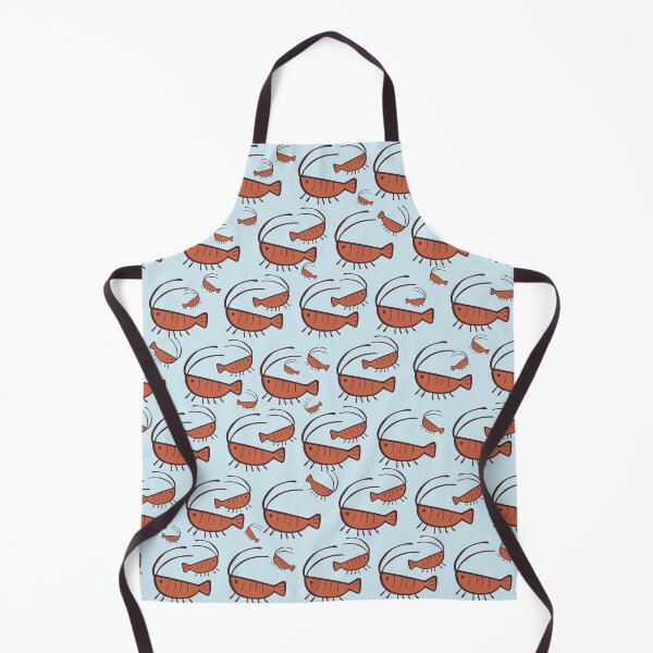 Item preview, Gura's Cute Shrimp Pattern designed and sold by Pong Lizardo.