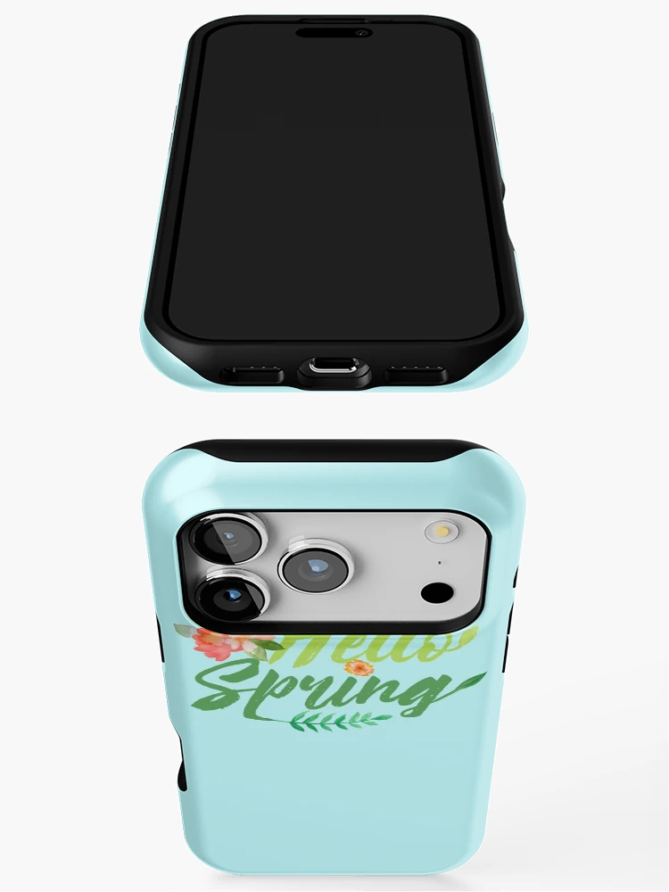 Thumbnail 3 of 4, iPhone Case, Hello Spring designed and sold by Bethcentral Designs.