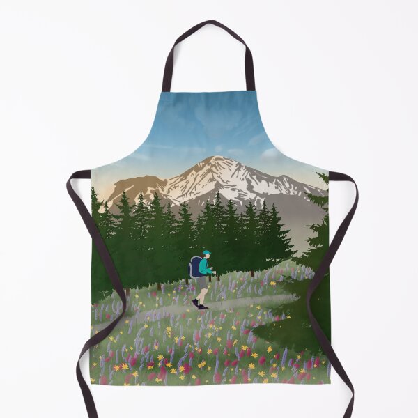 Item preview, Pacific Crest Trail - Northern California - Mt Shasta designed and sold by KeziahCreates.