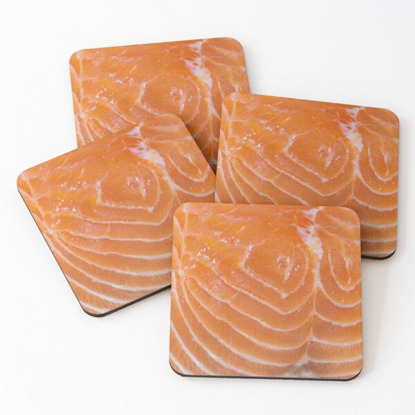 Item preview, salmon fish designed and sold by piakestore.