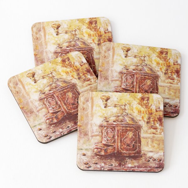 Item preview, Coffee painting original designed and sold by BeeTartprints.