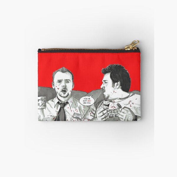 Item preview, Shaun Of The Dead 'You've Got Red On You' Comic Book Panel Style Illustration designed and sold by deadallover.