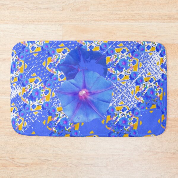 Item preview, BLUE MORNING GLORY ABSTRACT PATTERN ART designed and sold by sharlesart.