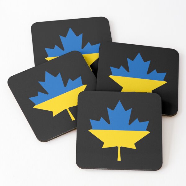 Item preview, Canada Supports Ukraine designed and sold by wickedcartoons.